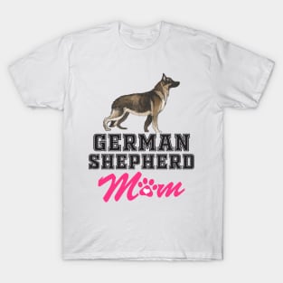 German Shepherd mom T-Shirt